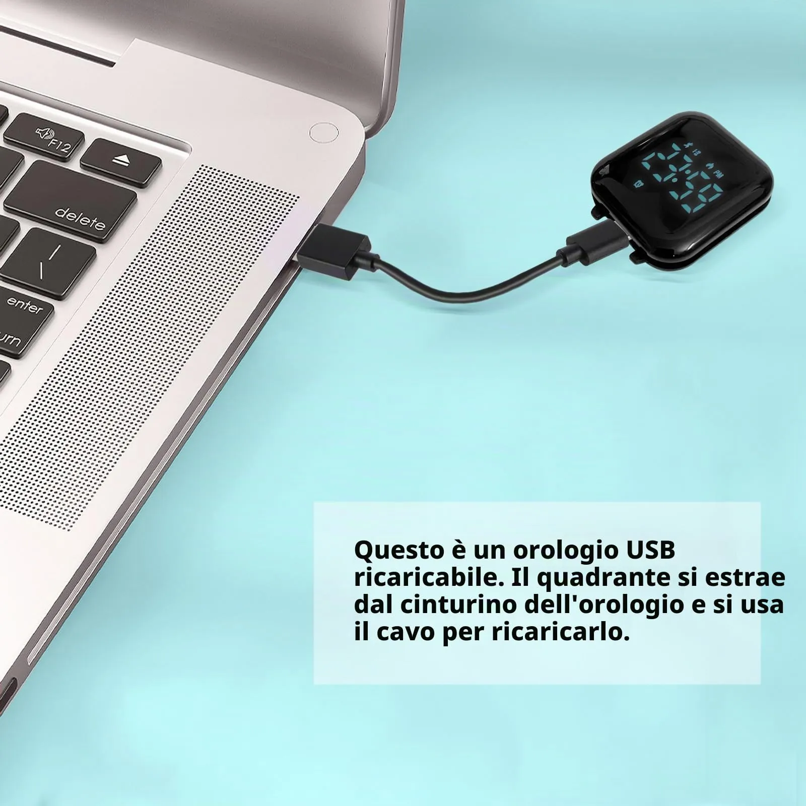 aswan watch Orologio Digitale Bambina Bambino con Contapassi,Calorie e Distanza senza App,Sveglia, Cronometro, Data, Luce-Orologio da polso Ragazza Ragazzo con Cinturino in Silicone - immagine 4