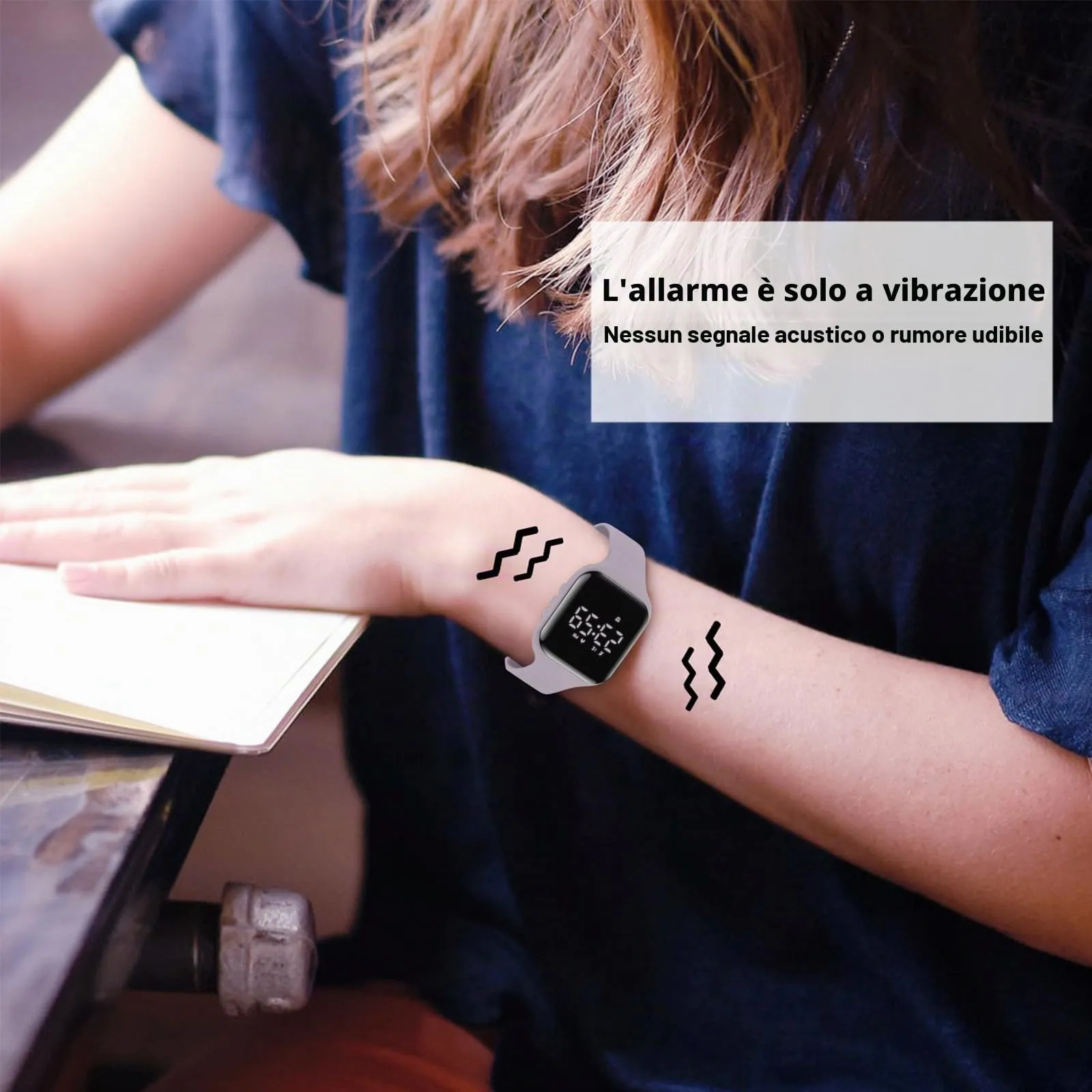 aswan watch Orologio Digitale Bambina Bambino con Contapassi,Calorie e Distanza senza App,Sveglia, Cronometro, Data, Luce-Orologio da polso Ragazza Ragazzo con Cinturino in Silicone - immagine 3