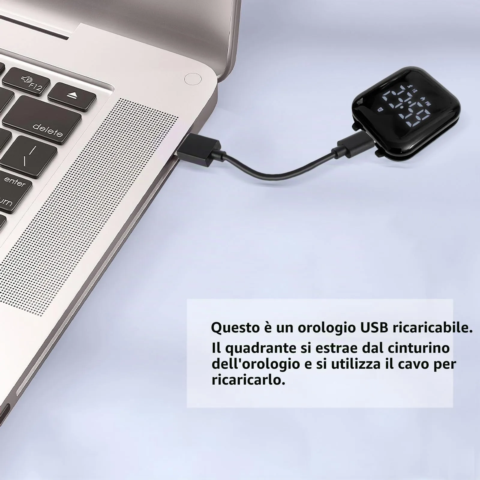 aswan watch Orologio Digitale Bambina Bambino con Contapassi,Calorie e Distanza senza App,Sveglia, Cronometro, Data, Luce-Orologio da polso Ragazza Ragazzo con Cinturino in Silicone - immagine 4