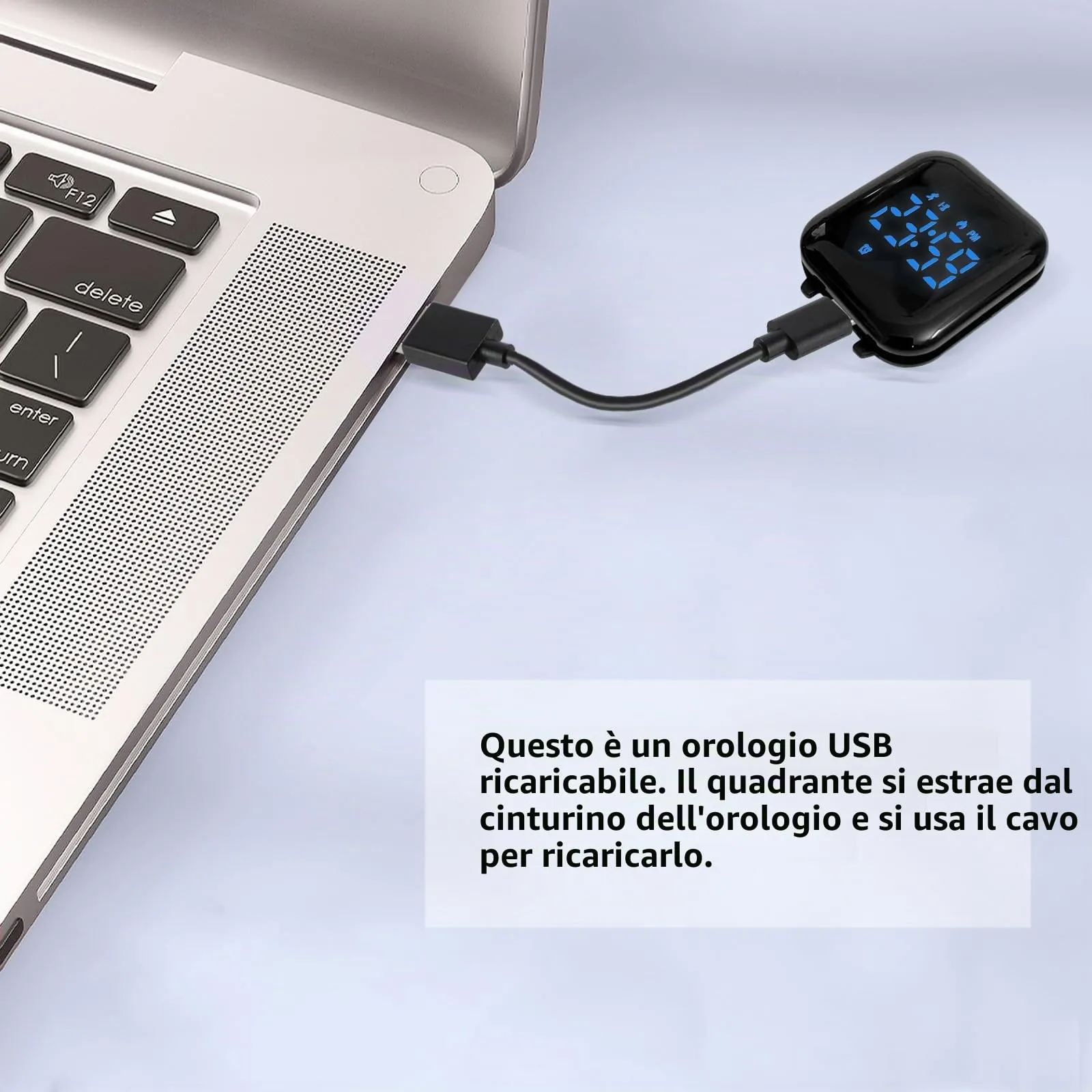 aswan watch Orologio Digitale Bambina Bambino con Contapassi,Calorie e Distanza senza App,Sveglia, Cronometro, Data, Luce-Orologio da polso Ragazza Ragazzo con Cinturino in Silicone - immagine 4