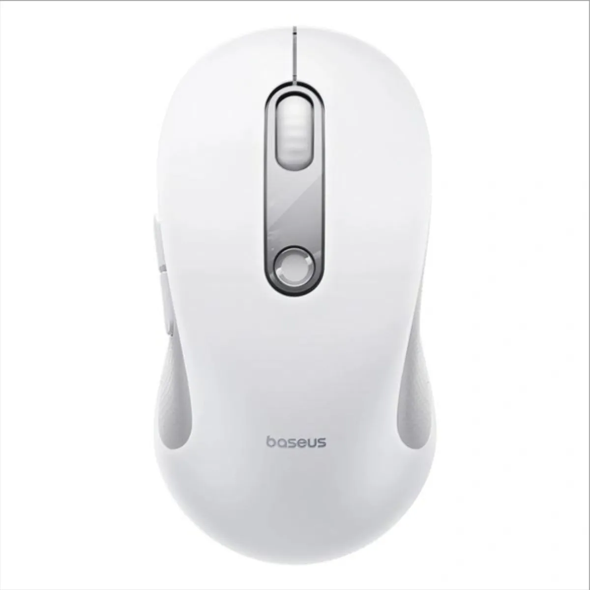 Mouse Wireless Baseus F02, 4000DPI, BT / Wi-Fi, Bianco B0203202 - immagine 1