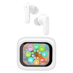 Auricolari microfono bluetooth Traduzione Simultanea AI White EAR100AID1 - immagine 1