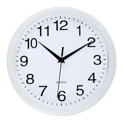Orologio da parete (25,5x4cm) Bianco 68197 - immagine 1