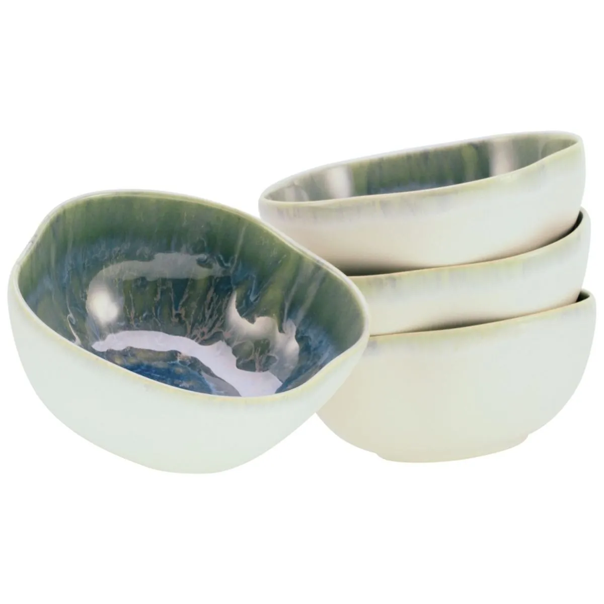 4x CreaTable Yuki - Ciotola 4 pezzi; 500 ml, 16x7 cm (ØxH); multicolore; rotonda; 4 pz. / Pacco - immagine 1