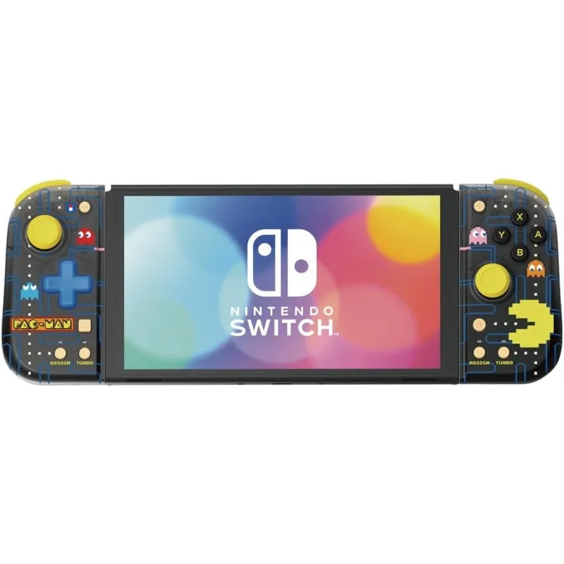 Gamepad compatto Pac-Man Hori Split Pad per Nintendo Switch - immagine 1
