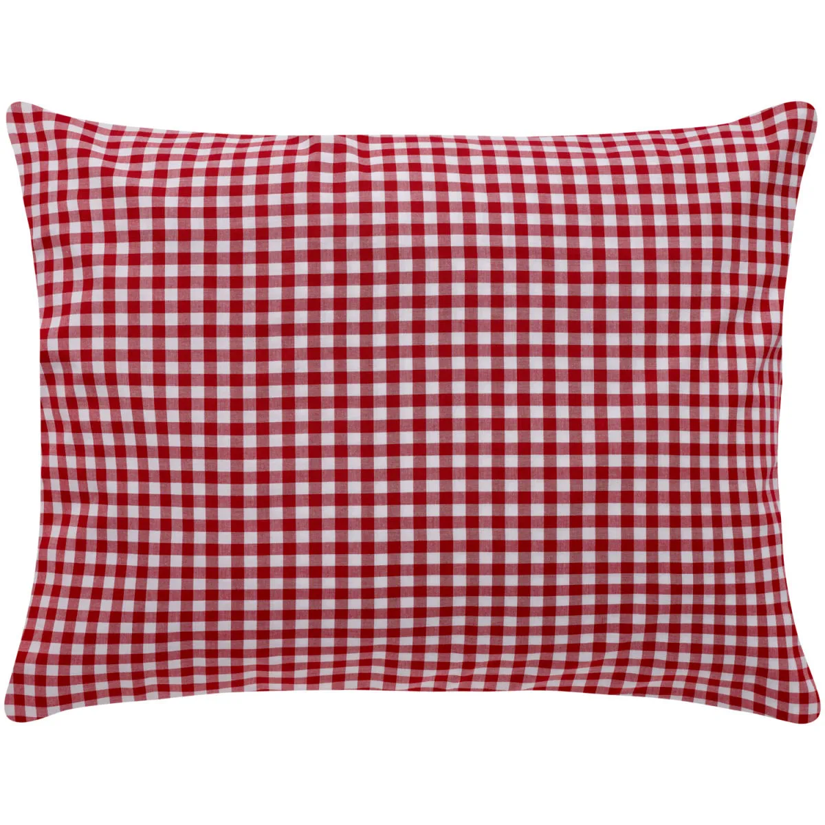ERWIN M. Federa cuscino letto Tux chiusura a busta; 50x70 cm (LxL); rosso - immagine 1