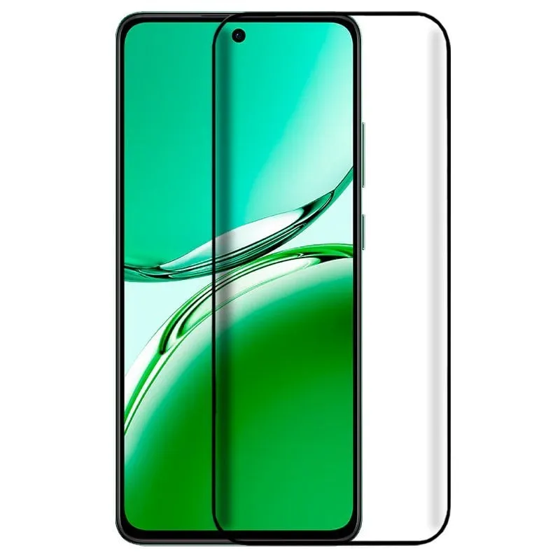 Pellicola protettiva in vetro temperato per Oppo Reno 12 F 4G / 5G / 12 FS 4G / 5G (FULL 3D) - immagine 1