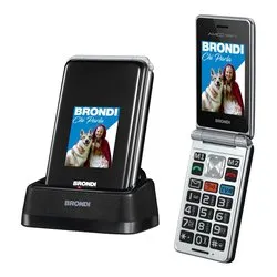 Cellulare 2G Gprs AMICO Super TV Dual SIM Gunmetal grey 10282060 - immagine 1