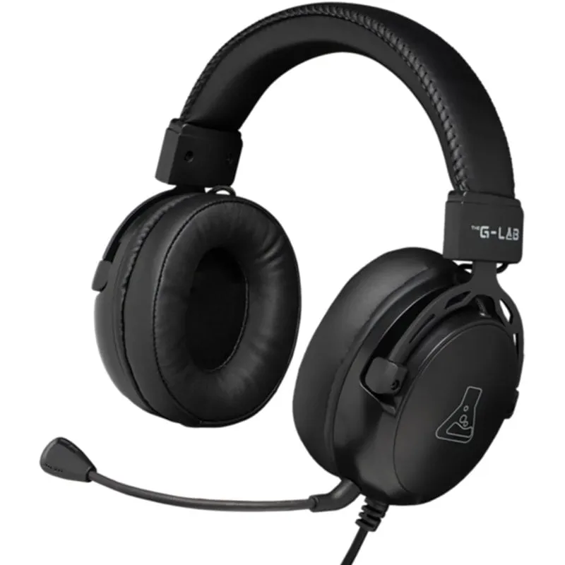 Cuffie da gioco G-Lab Korp Titanium Black - immagine 1