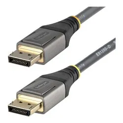 Cavo Displayport 1.4 Black e Silver 0,3m DP14VMM1F - immagine 1