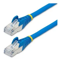 Cavo di rete 6A S/FTP Patch Low Smoke Zero Halogen Blue 10m NLBL 10M CAT6A PATCH - immagine 1