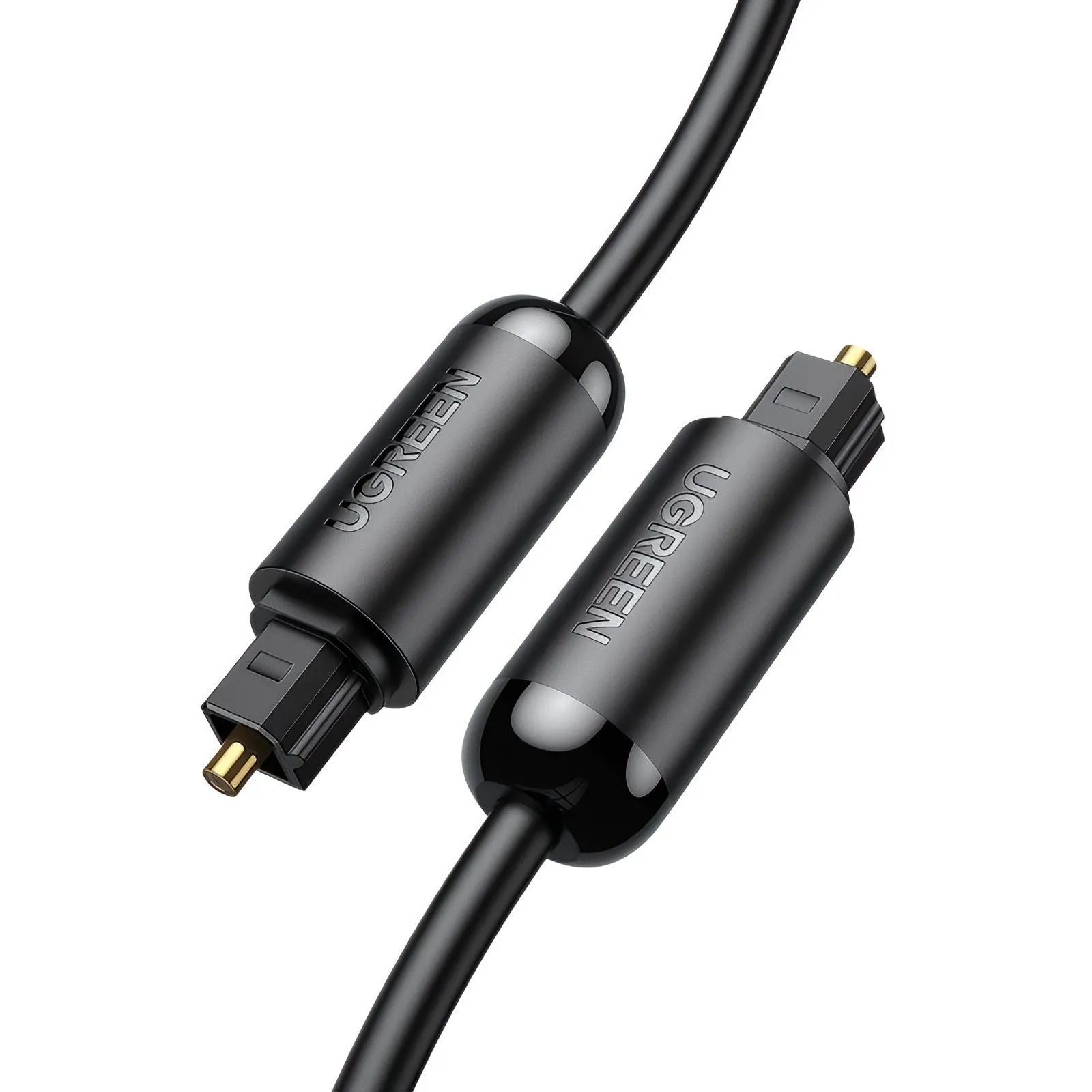 Cavo Audio Ottico UGREEN AV122, Toslink / SPDIF, 1.5m, Nero - immagine 1