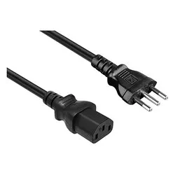 Cavo alimentazione Black 2m XCBP LC13 20 - immagine 1