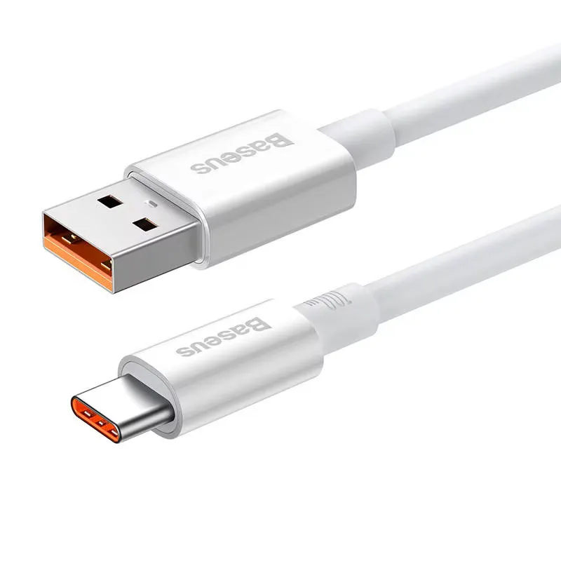 Cavo Dati e Ricarica USB-A - USB-C Baseus Superior Series, 100W, 1m, Bianco P10320102214-01 - immagine 1
