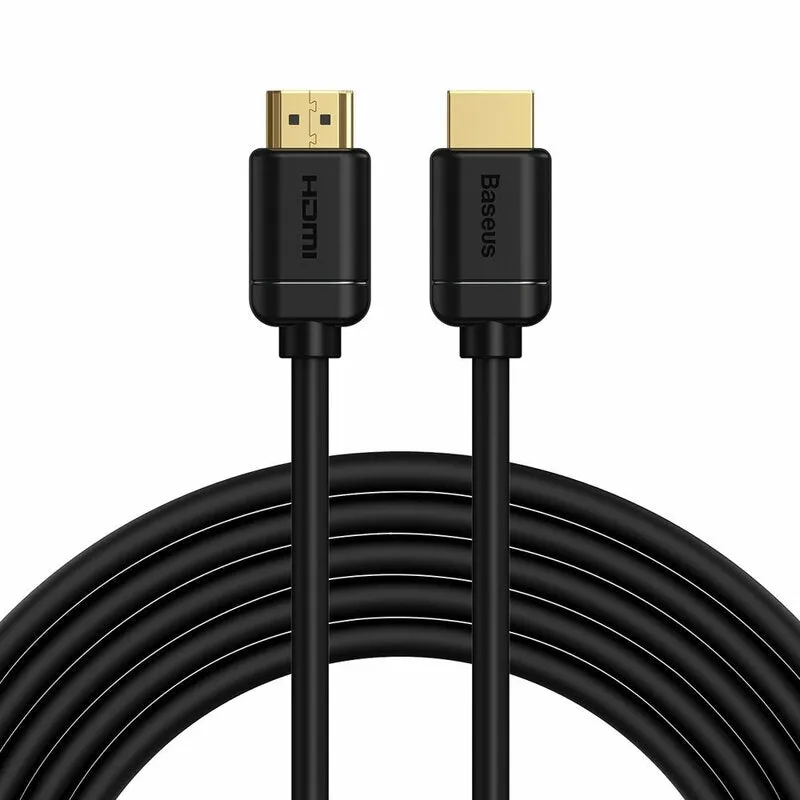 Cavo Video Baseus High Definition, HDMI - HDMI, 4K, 5m, Nero CAKGQ-D01 - immagine 1