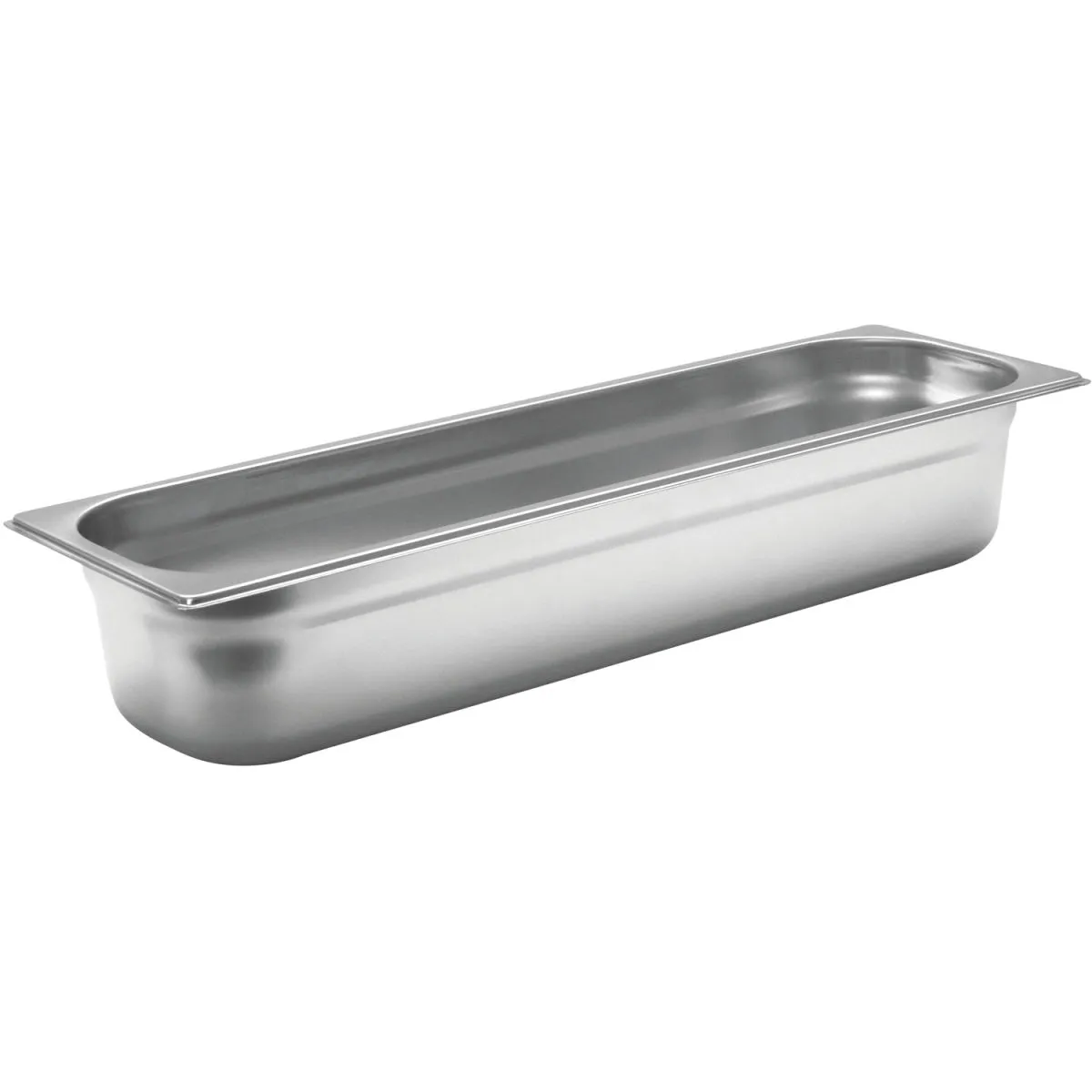 Schneider Contenitore gastronorm 2/4 in acciaio inox; GN 2/4, 6.5 l, 10 cm (P); acciaio inox - immagine 1