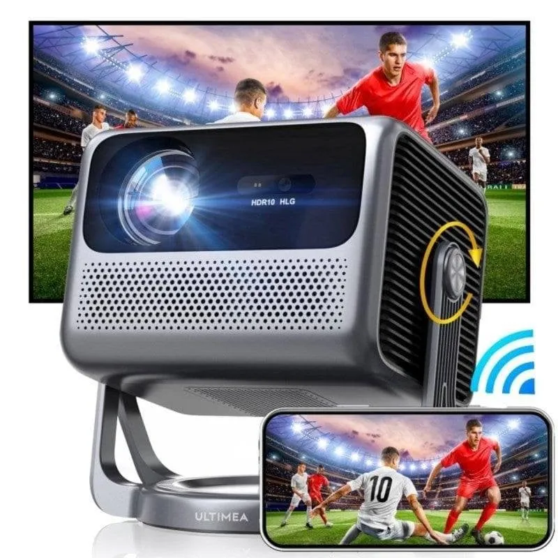 Proiettore Ultimea Nova C40 Full HD 900 lumen 120" LED LCD Smart portatile - immagine 1