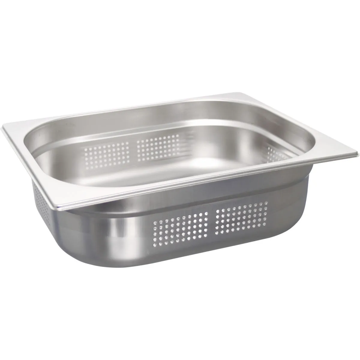 Schneider Contenitore gastronorm 1/2 in acciaio inox; GN 1/2, 5.9 l, 10 cm (P); acciaio inox - immagine 1