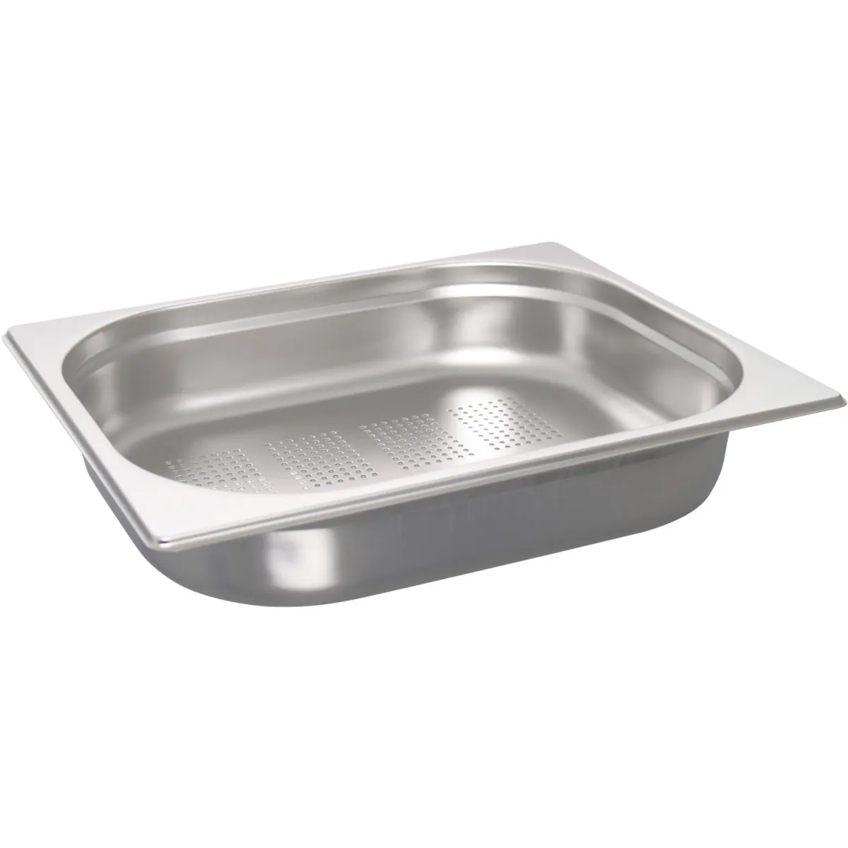 Schneider Contenitore gastronorm 1/2 in acciaio inox; GN 1/2, 3.8 l, 6.5 cm (P); acciaio inox - immagine 1