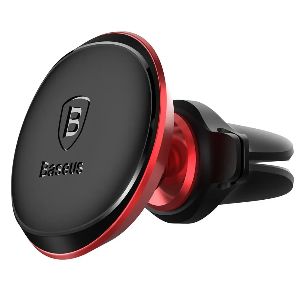 Supporto Auto Magnetico Baseus Air Vent, Universale, Rosso C40141201913-00 - immagine 1