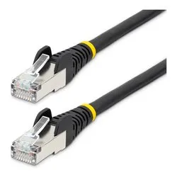 Cavo di rete 6A S/FTP Patch Low Smoke Zero Halogen Black 7m NLBK 7M CAT6A PATCH - immagine 1