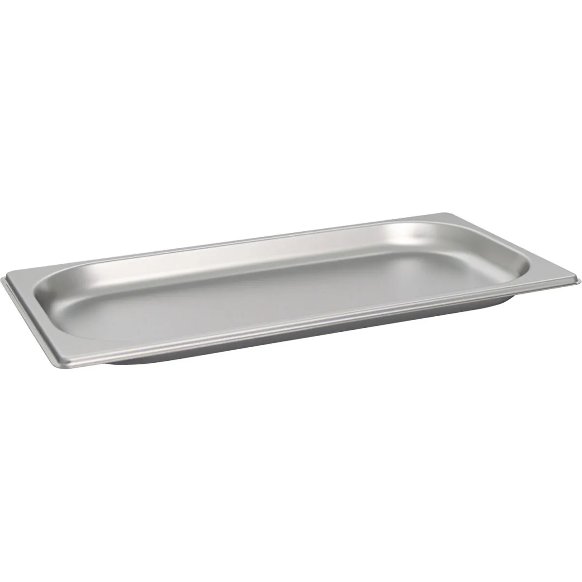 Schneider Contenitore gastronorm 1/3 in acciaio inox; GN 1/3, 0.6 l, 2 cm (P); acciaio inox - immagine 1