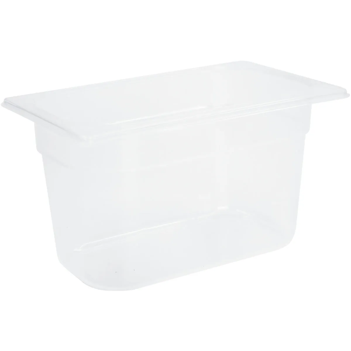 Schneider Contenitore gastronorm 1/4 in polipropilene; GN 1/4, 3.8 l, 15 cm (P); trasparente - immagine 1