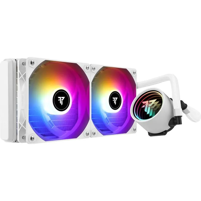 Kit di raffreddamento a liquido Tempest Iceflow Liquid Cooling 240 ARGB, bianco - immagine 1