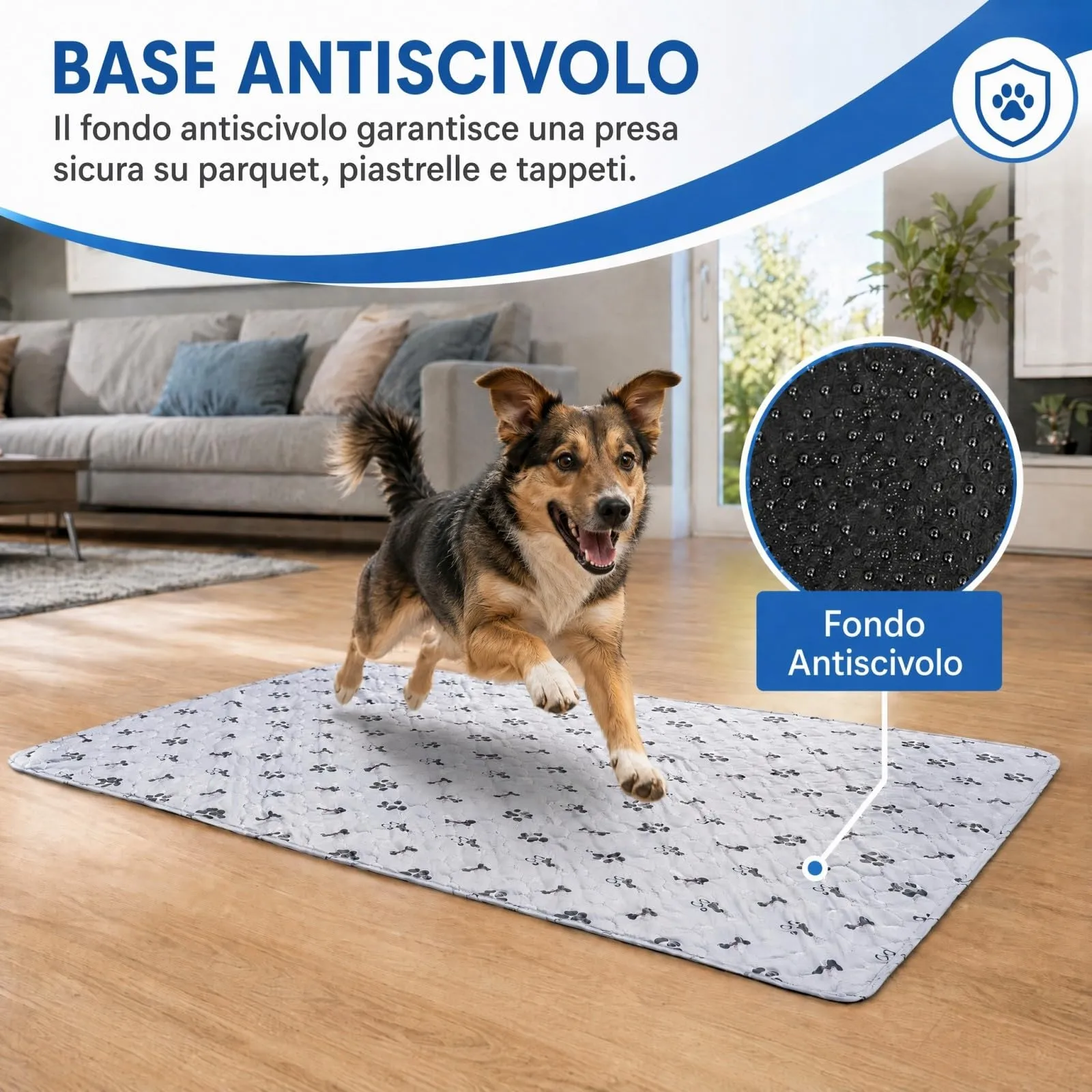 Traversine Lavabili per Cani, 2 Pezzi 60x90 cm Assorbente e Riutilizzabili - immagine 6