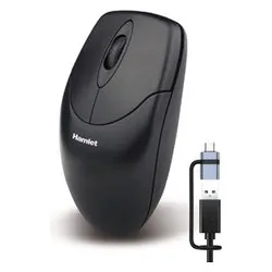 Mouse Consumer USB Black XMICEU2 CX - immagine 1