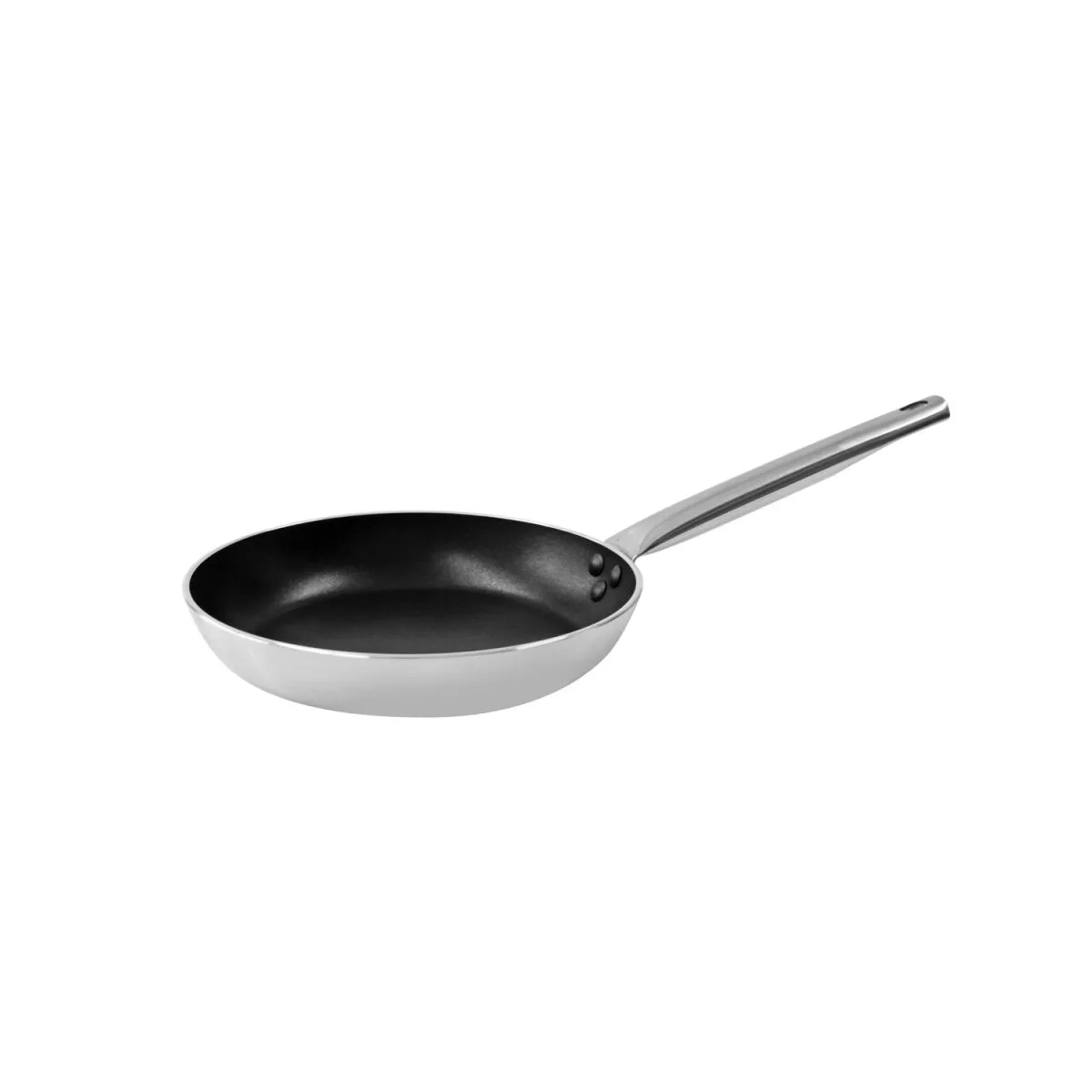 Schneider Padella in alluminio antiaderente; 1400 ml, 24x3.5 cm (ØxH); argento - immagine 1