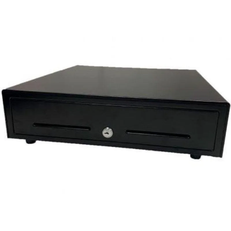 Cassetto portadenaro Premier 410 HQ-B automatico e manuale nero - immagine 1