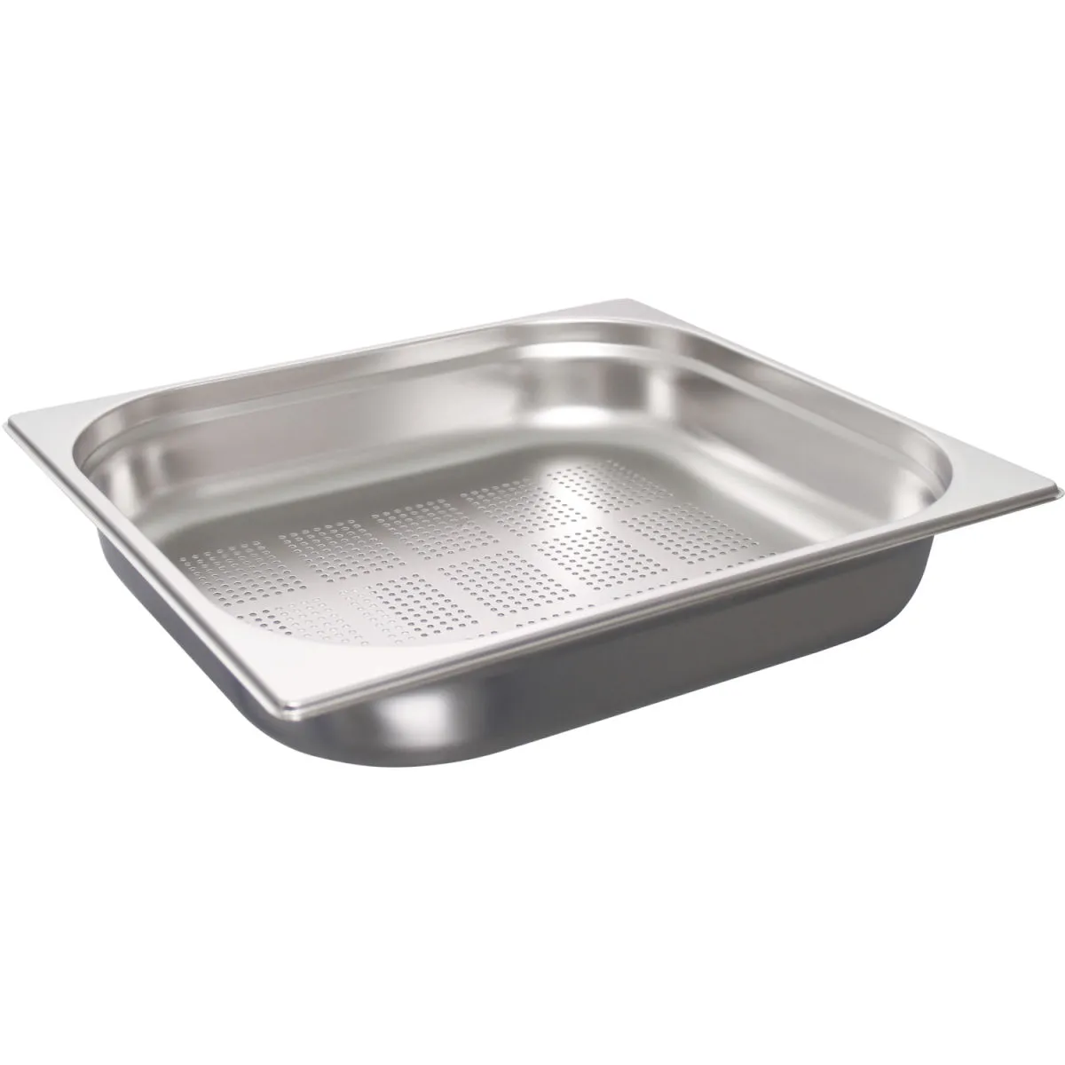 Schneider Contenitore gastronorm 2/3 in acciaio inox; GN 2/3, 5.5 l, 6.5 cm (P); acciaio inox - immagine 1