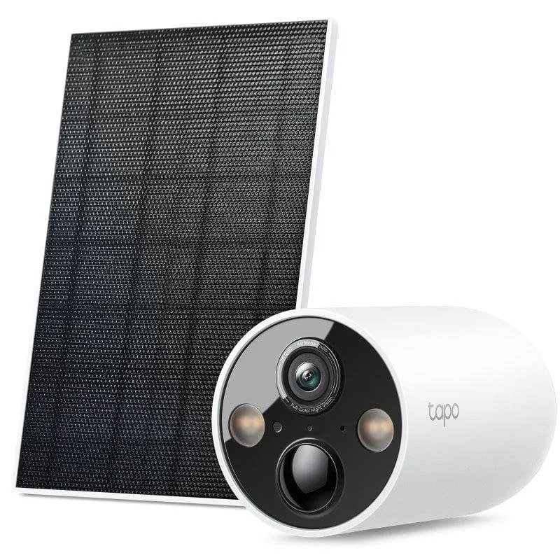 Videocamere di sorveglianza TP-Link Tapo C425 2K Visione Notturna Esterna IA Allarme Pannello Solare Audio Bidirezionale - immagine 1
