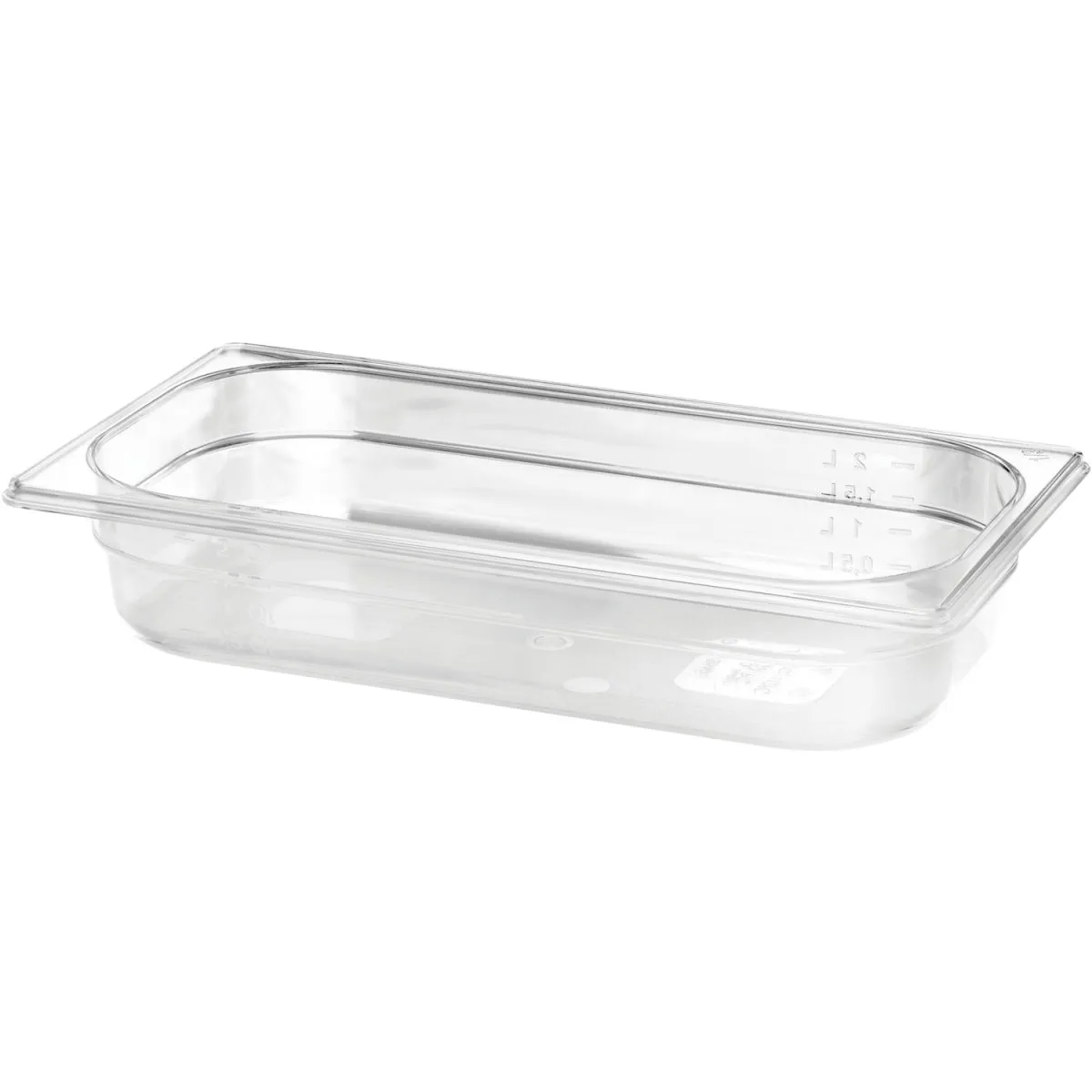 Schneider Contenitore gastronorm 1/3 in policarbonato; GN 1/3, 2.5 l, 6.5 cm (P); trasparente - immagine 1
