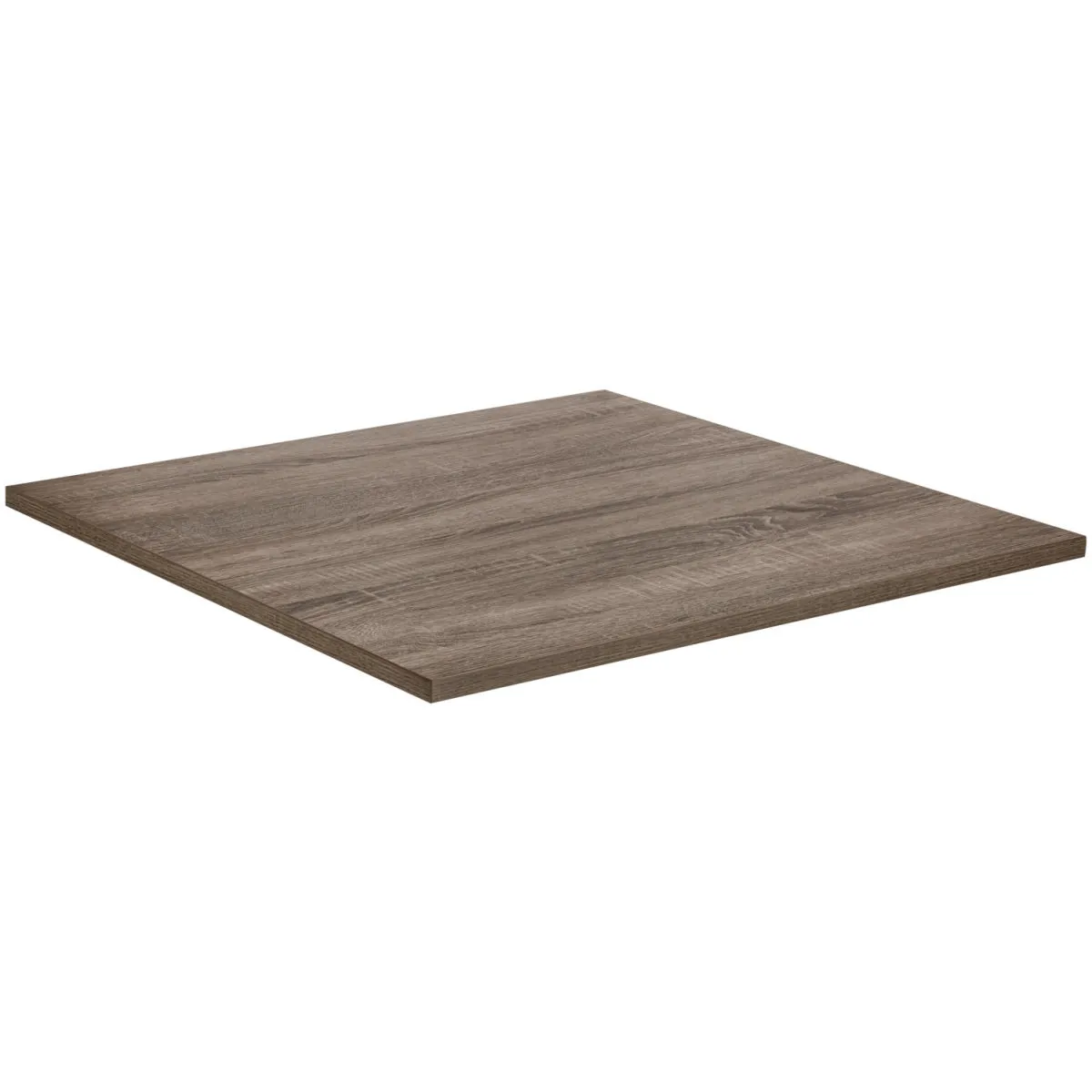PULSIVA Piano tavolo Solona quadrato; 80x80x1.9 cm (LxLxH); quercia; quadrata - immagine 1