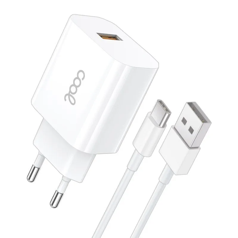Caricabatterie da muro universale USB-C 12W bianco - immagine 1