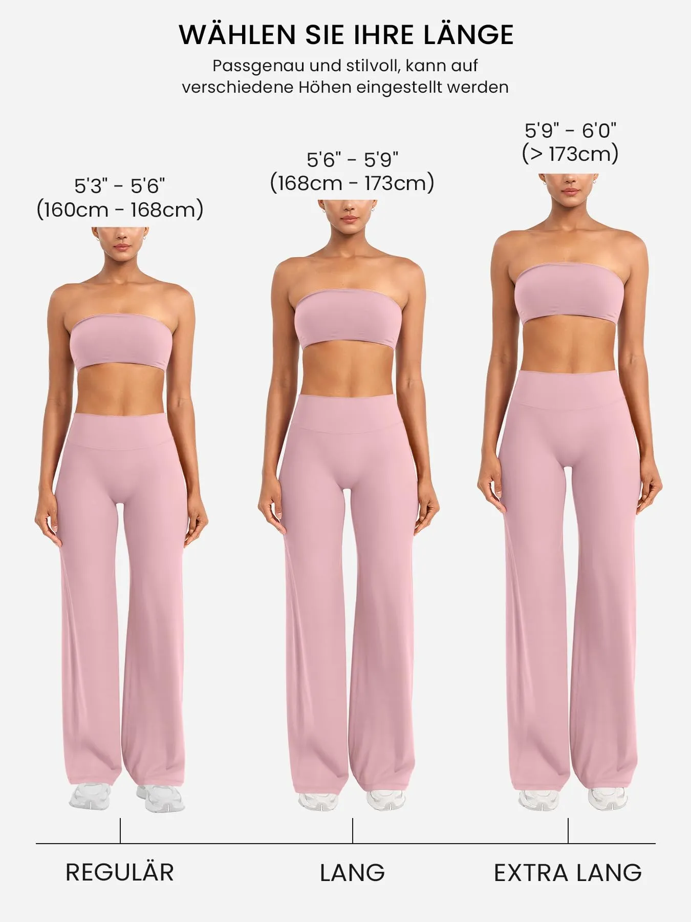ZAAYO Leggings senza cuciture da donna, leggings dritti e a zampa ZAAYO, leggings per yoga, pantaloni da palestra, S - immagine 4