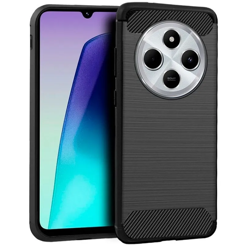 Custodia Cool per Xiaomi Redmi 14C / POCO C75 Nero carbone - immagine 1