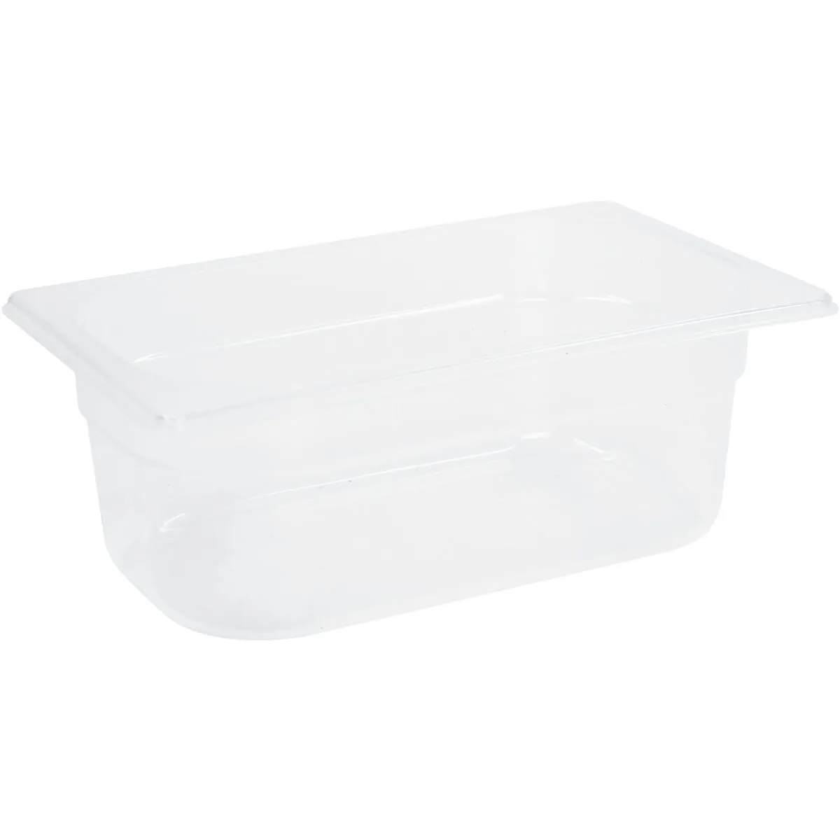Schneider Contenitore gastronorm 1/4 polipropilene; GN 1/4, 2.6 l, 10 cm (P); trasparente - immagine 1