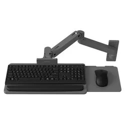 Supporto tastiera LX PRO SERIES Adjustable Wall Mount Keyboard Arm Gray 45 685 293 - immagine 1