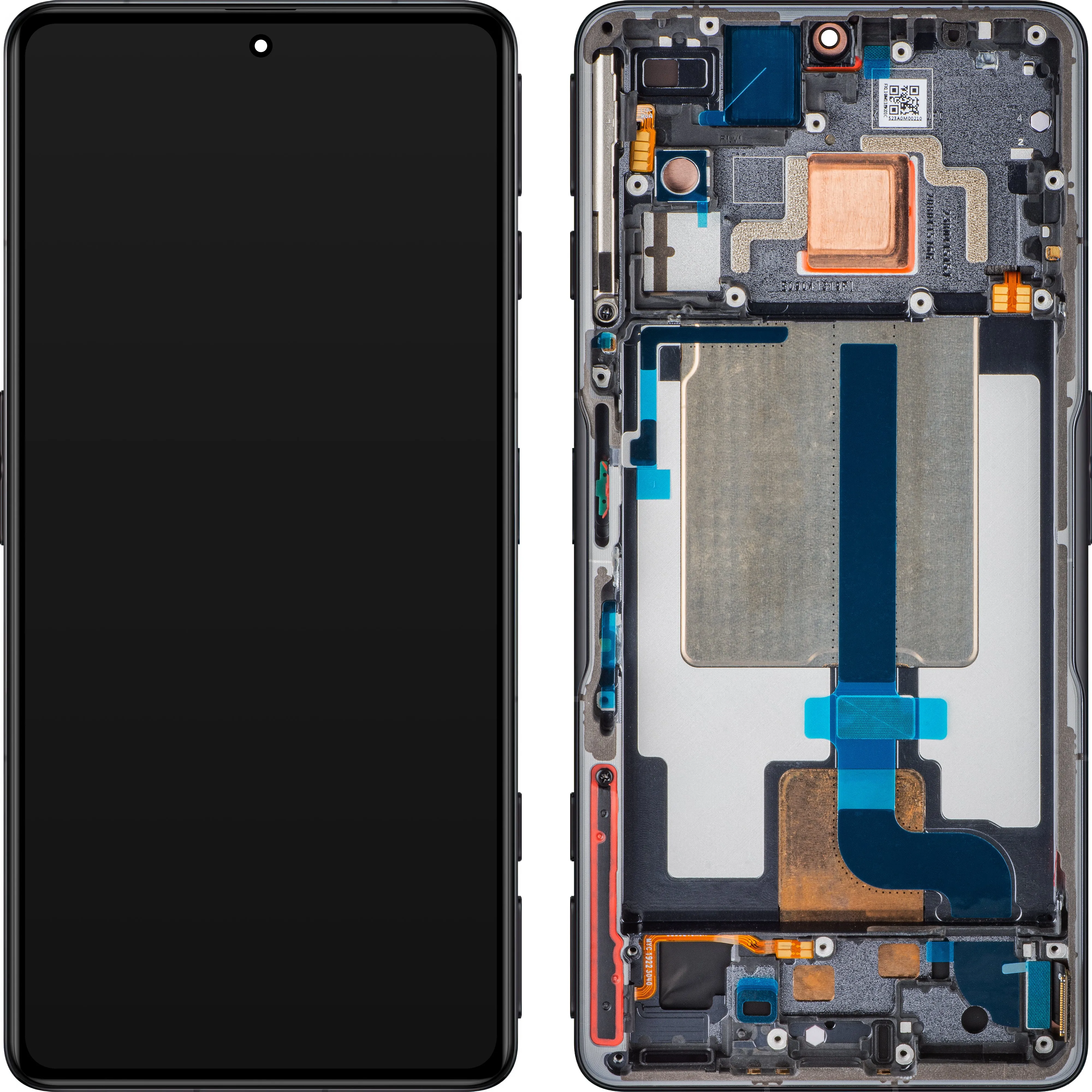 Display con Touchscreen Xiaomi Poco F4 GT, con Cornice, Nero (Stealth Black), Service Pack 5600090L1000 - immagine 1
