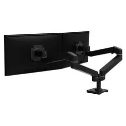 Supporto monitor TV scrivania ( 20 Kg ) VESA 100 x 100 LX PRO SERIES Dual Side-by-Side Arm Black 45 686 292 - immagine 1