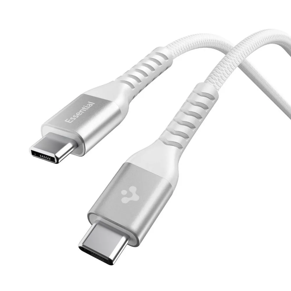 Cavo Dati e Ricarica USB-C - USB-C Spigen EB10010CCA, 100W, 1m, Bianco ACA11102 - immagine 1