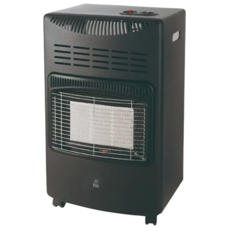 Stufa Catalitica Fm Kera-42 Pannello Ceramica 4200w Nera - immagine 1