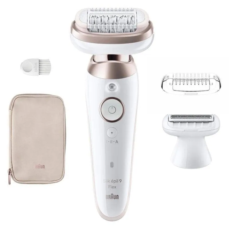 Epilatore Braun Silk-épil 9 Flex 9 3D Senza Fili 3 Testine Wet & Dry - immagine 1