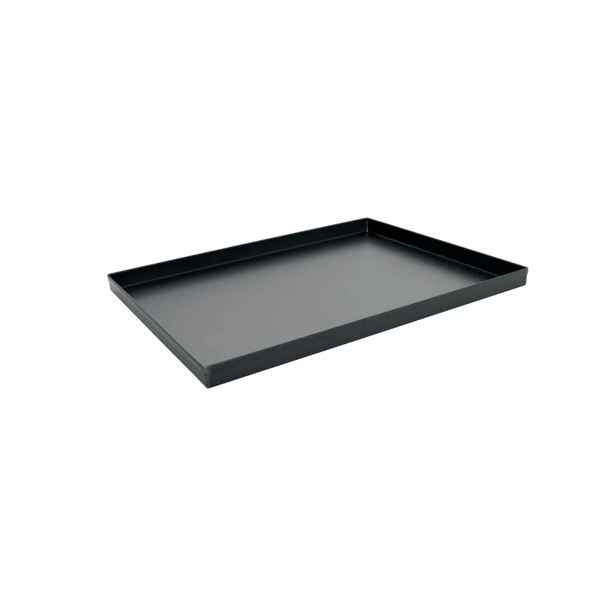 Schneider Teglia per pizza; 50x35x2.5 cm (LxLxH); nero; rettangolare - immagine 1