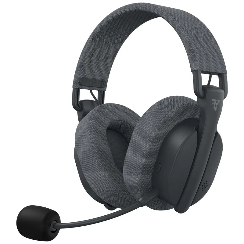 Cuffie da gioco wireless Tempest FlexWave per PC/PS4/PS5/Xbox/Xbox X/Switch, grigio - immagine 1