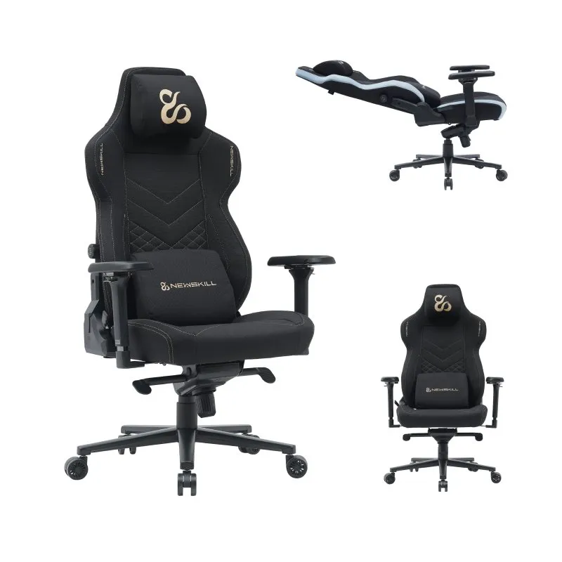 Sedia da gaming professionale Newskill Banshee nero-oro - immagine 1