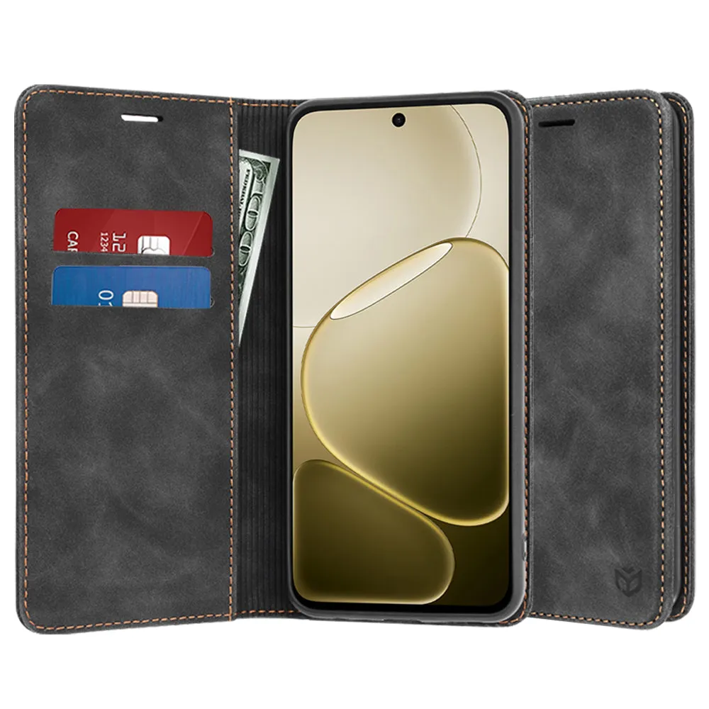 Custodia per Oppo A6k 4G / A6x 4G / A6x / A6 4G, Techsuit, Confy, Nera - immagine 1